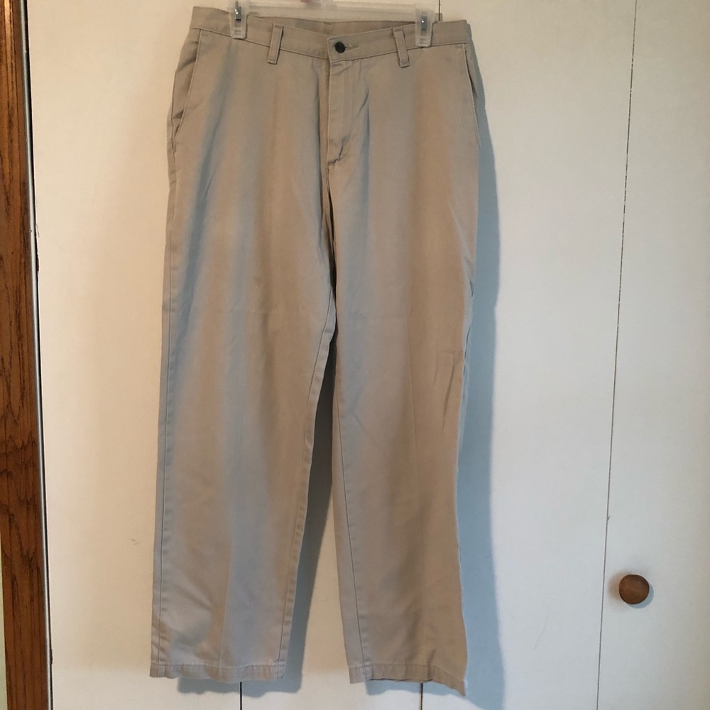 Men's Light Tan Khaki Slacks